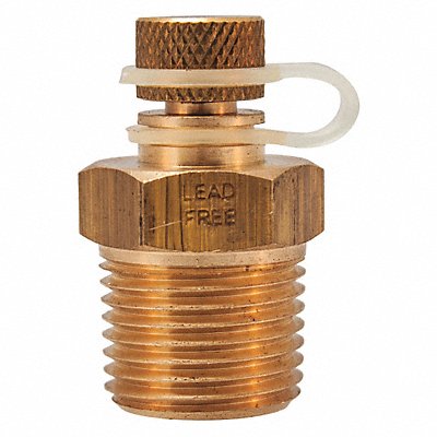 WINTERS STP002LF Pressure Test Plug LF Brass 1/2 in NPT