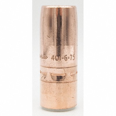 TREGASKISS 401675 TREGASKISS Cu Tapered MIG Weld Nozzle