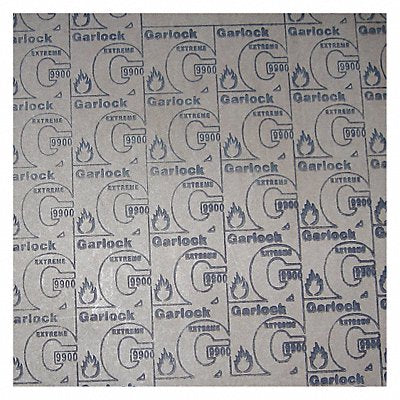 GARLOCK 990015125 Gasket Sheet 1/8 in Mahogany Graphite