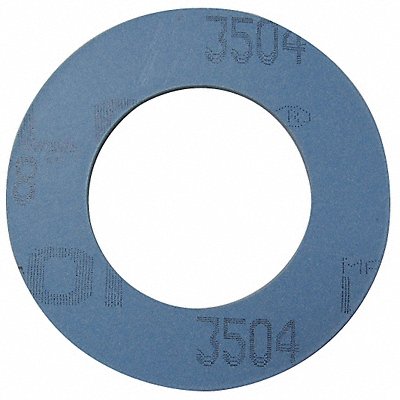 GARLOCK 3504RG01501250050 Flange Gasket 1/2 in 1/8 in Blue PTFE