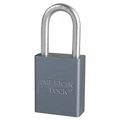 AMERICAN LOCK A31KA Lockout Padlock KA Silver