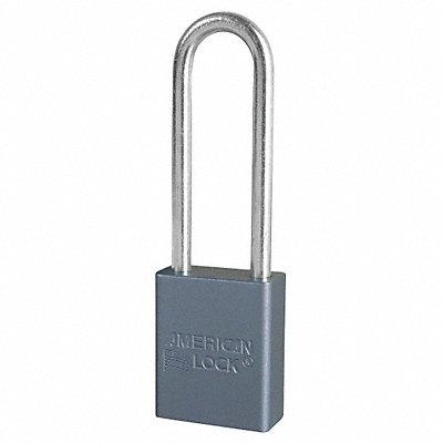 AMERICAN LOCK A32KA Lockout Padlock KA Silver