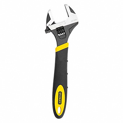 STANLEY 90949 Adjustable Wrench Steel Black Oxide 10