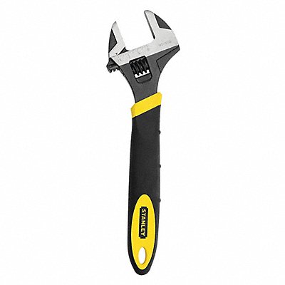 STANLEY 90950 Adjustable Wrench Steel Black Oxide 12