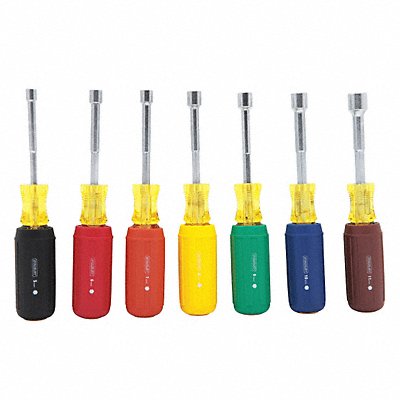 STANLEY 62546 Solid Hex Shank Nut Driver Set