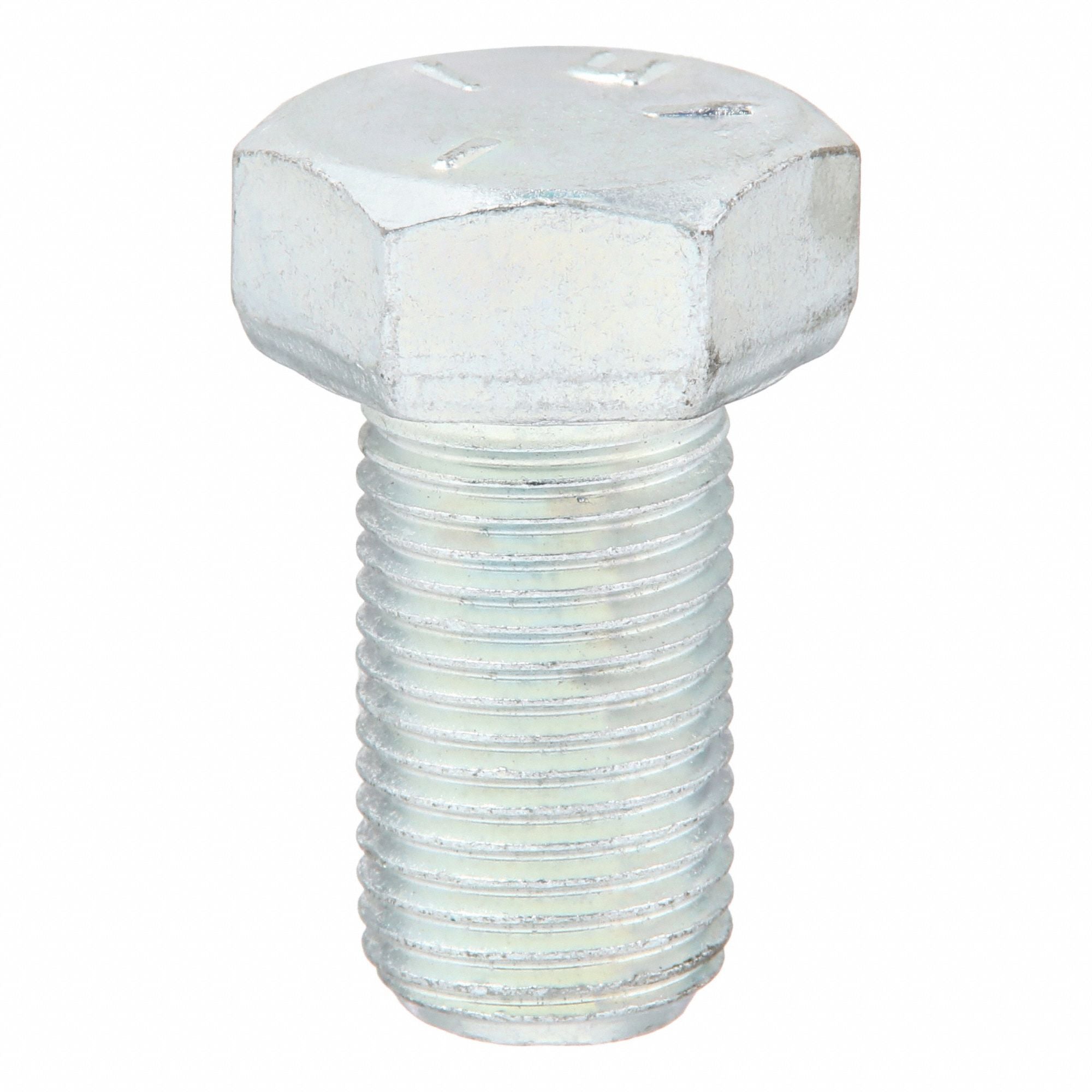 GRAINGER N010620560100 Hex Head Cap Screw Steel 1 9/16 -18 25PK