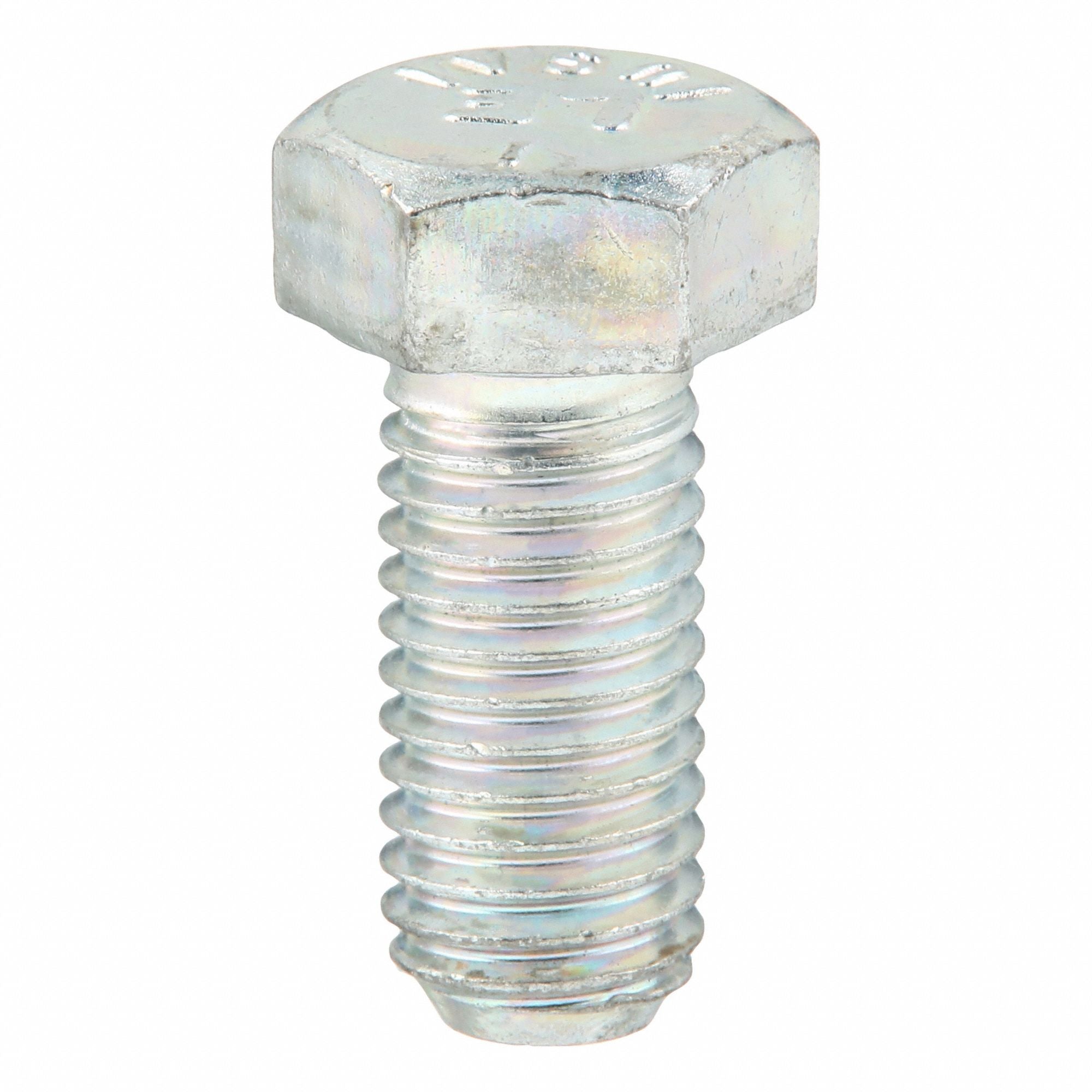 GRAINGER N012000560125 Hex Head Cap Screw Steel 1.25 9/16 -12 25PK