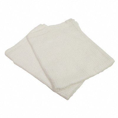 R  R TEXTILE 51720 Bar Towel 20 L Cotton White PK12