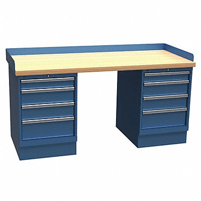 LISTA XSWB11272BTBB Workbench Butcher Block 72 W 30 D