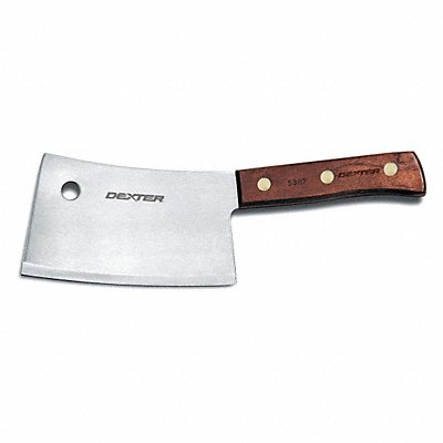 DEXTER RUSSELL 8070 Meat Cleaver 7 in Blade Rosewood Handle