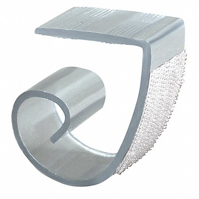 MULTI-CLIP BY FASTENATION MC Table Skirt Clip 1 in L Clear PK250