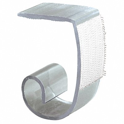 SUPER MULTI-CLIP BY FASTENATION SMC Table Skirt Clip 1 in L Clear PK100