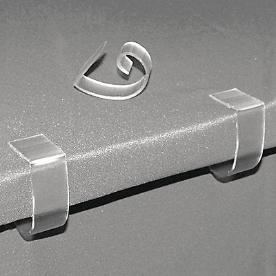 MULTI-CLIP BY FASTENATION TCC Table Cloth Clip 1 in L Clear PK100
