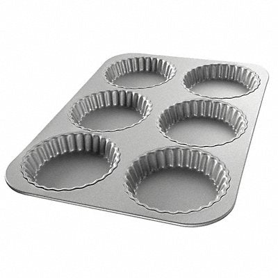 CHICAGO METALLIC 25500 Fluted Tart Pan 11 1/8 in W
