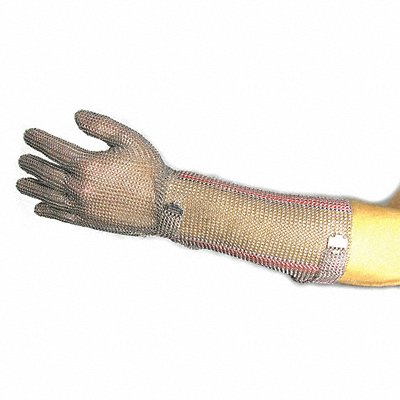 NIROFLEX USA GU2515S J2274 Chainmail Cut-Resist Glove S/7 Silver