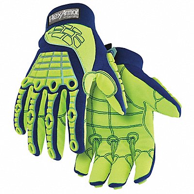 HEXARMOR 4027XXL11 J2637 Mechanics Gloves 2XL/11 10-3/4 PR