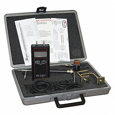 DWYER 4750FMAV Air Manometer Kit 0 in wc to 10 in wc