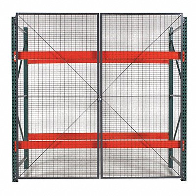 WIRECRAFTERS RDH812 Door Kit 1 1/4x144x96in Steel 10ga
