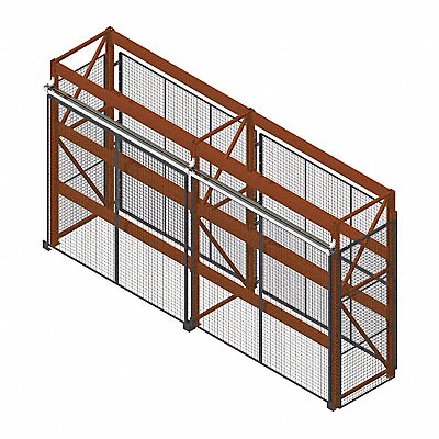 WIRECRAFTERS RE91042SD2 Enclosure Kit 42x120x108in Steel 10ga