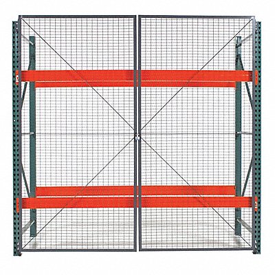 WIRECRAFTERS RDH1010 Door Kit 1 1/4x120x120in Steel 10ga
