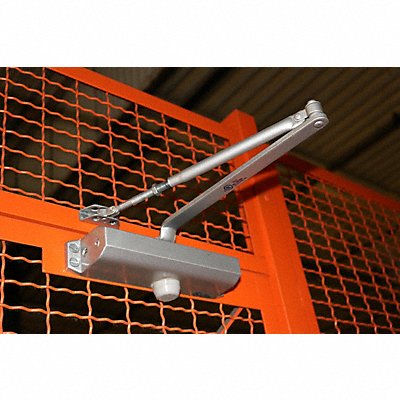 WIRECRAFTERS HDCLRETROC Hinged Door Self Closer Pdr Coated Steel