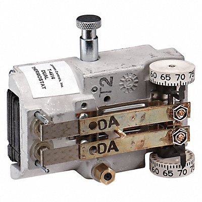 JOHNSON CONTROLS T4756202 Pneumatic Thermostat Heat/Cool 2Pipe High
