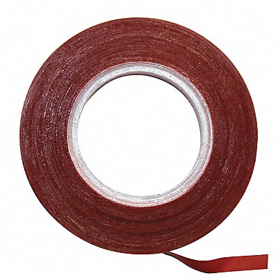 MAGNA VISUAL CT4R Chart Tape 1/8 In W x 27 Ft L Red