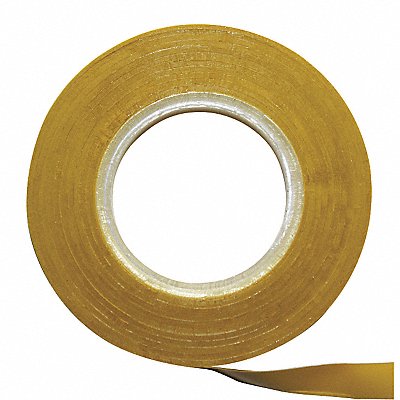 MAGNA VISUAL CT8Y Chart Tape 1/4 In W x 27 Ft L Yellow