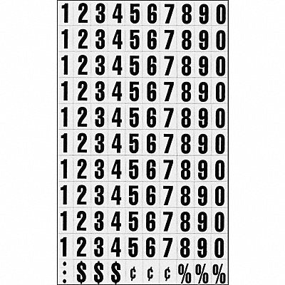 MAGNA VISUAL PFN21 Magnetic Heading Numbers PK110