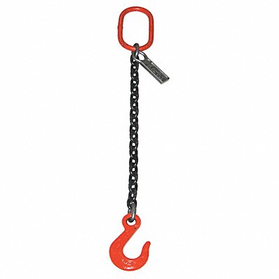 LIFT-ALL 12SOSW10X16 Chain Sling 1/2 in Size G100 16 ft L SOS