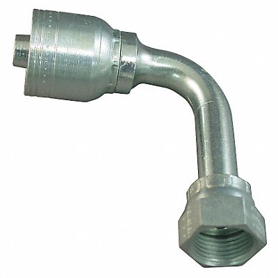 AEROQUIP 1AA6FRC6 Crimp Fitting 90 deg 3/8 ID 11/16 FORS