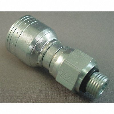 AEROQUIP 1AA4SB4 Crimp Fitting 1/4 I.D. 7/16 M ORB