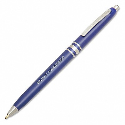 38YV38 ABILITY ONE 7520010000000 Ballpoint Pens 0.7mm Blue PK12