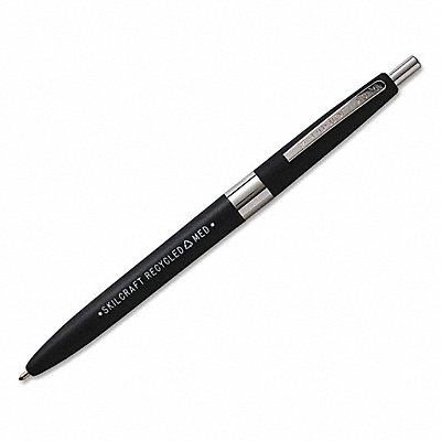 38YV44 ABILITY ONE 7520010000000 Ballpoint Pens 1.0mm Black PK12