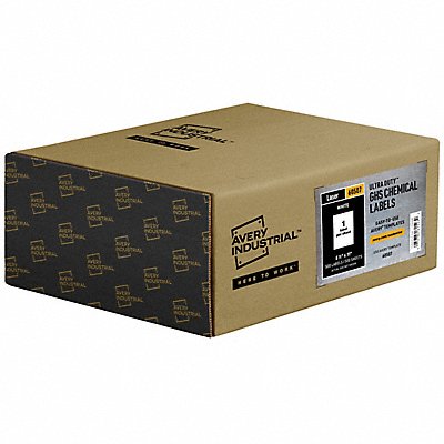 AVERY 7278260507 Chem Label 8-1/2 Wx11 H 500 Lbls PK500