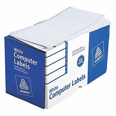 AVERY 7278204076 Dot Matrix Label 2-15/16 H 5 W PK3000