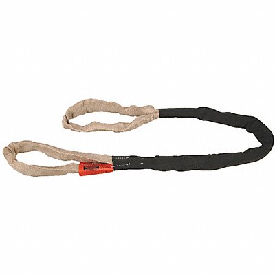 LIFT-ALL EE180X10 Round Sling Flat Eye 10 L 33600 lb Cap.