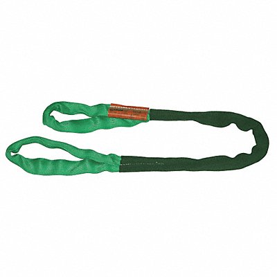 LIFT-ALL EE60X11 Round Sling Flat Eye 11 L 10600 lb Cap.