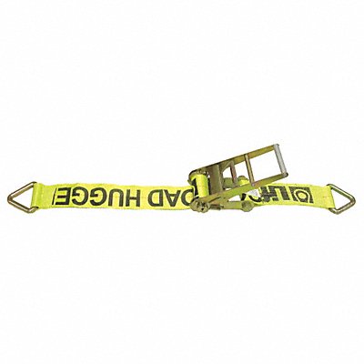 LIFT-ALL 20485 Tie Down Strap D-Ring Yellow