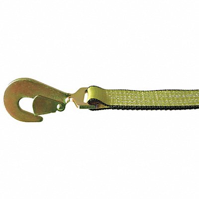 LIFT-ALL TE60507 Tie Down Strap Snap-Hook Yellow