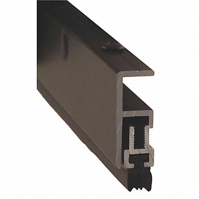 PEMKO GG379DR48 Door Frame Weatherstrip 4 ft L Black