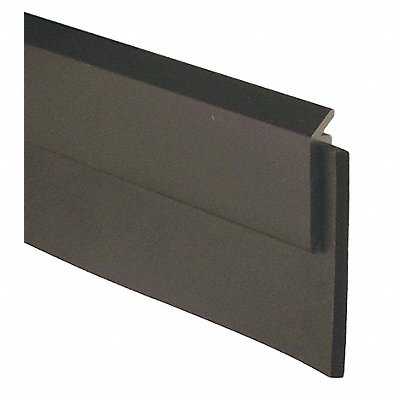 PEMKO GG3151DN896 Weatherstrip Flat 8 ft L Neoprene Black