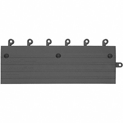 WEARWELL 56078X6X18BKCS10 Drainage Ramp Black 6 in x 18 in PK10