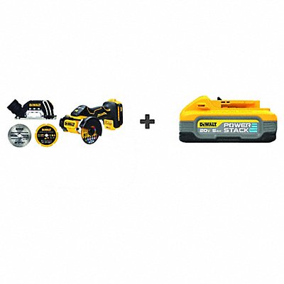 DEWALT DCS438BDCBP520 Cut Off Tool 3 w/Bonus Battery