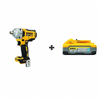 DEWALT DCF891BDCBP520 Impact Wrench 1/2 w/Bonus Battery