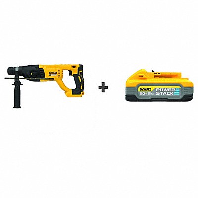 DEWALT DCH133BDCBP520 Sds Plus Hmr 1 w/ Bonus Battery