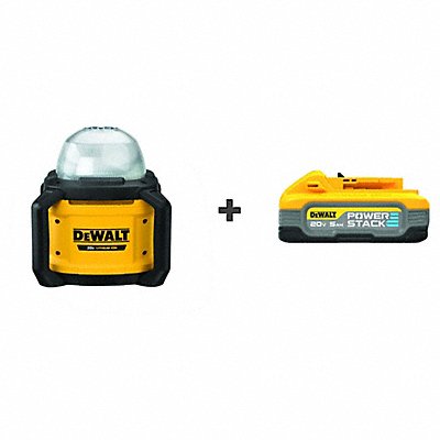 DEWALT DCL074DCBP520 Cordless 20V Light w/ Bonus Battery