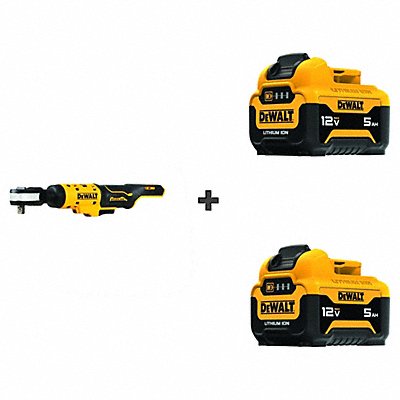 DEWALT DCF503BDCB126DCB126 Ratchet 3/8 w/ 2 Bonus Batteries