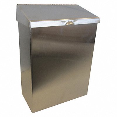HOSPECO ND1E Waste Receptacle Stainless Steel