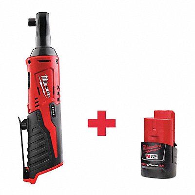 MILWAUKEE 24572000000000 Ratchet Cordless Pistol Grip 3/8 Drive